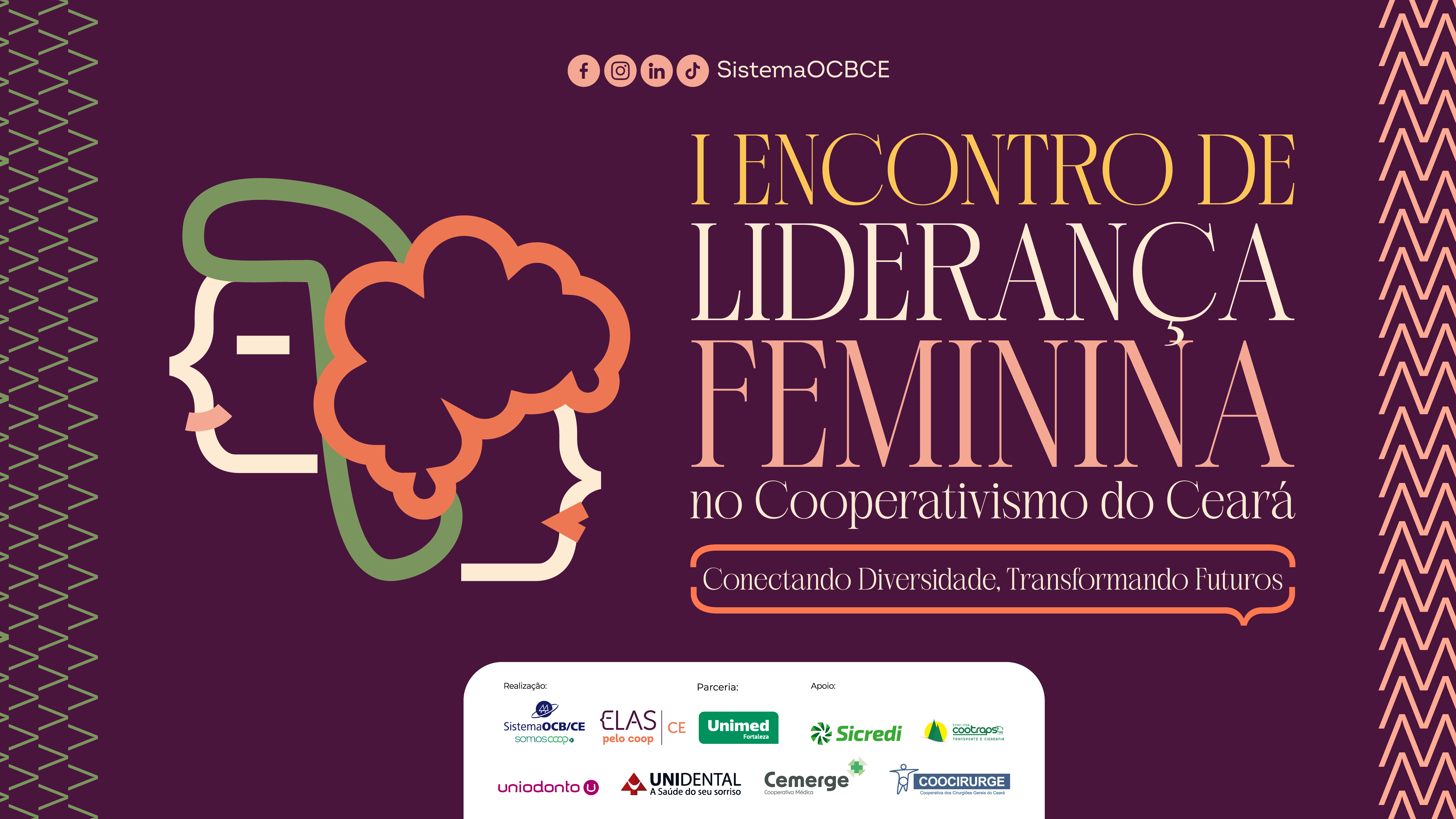 Inscrições abertas para I Encontro de Liderança Feminina no Cooperativismo do Ceará