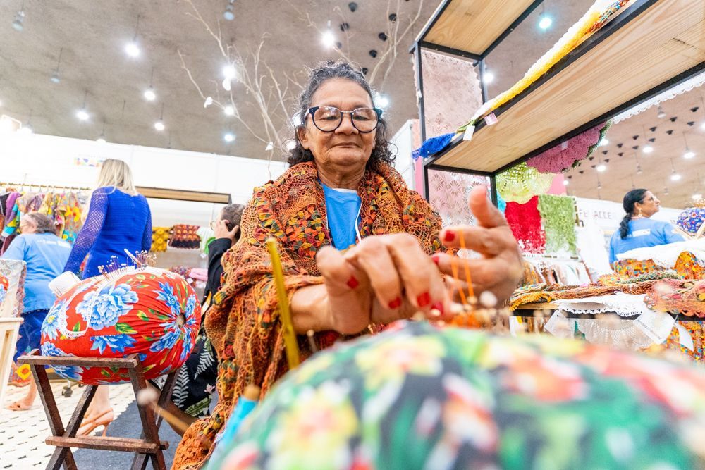 Coopervej leva o cooperativismo cearense à Feira Nacional de Artesanato, em Fortaleza