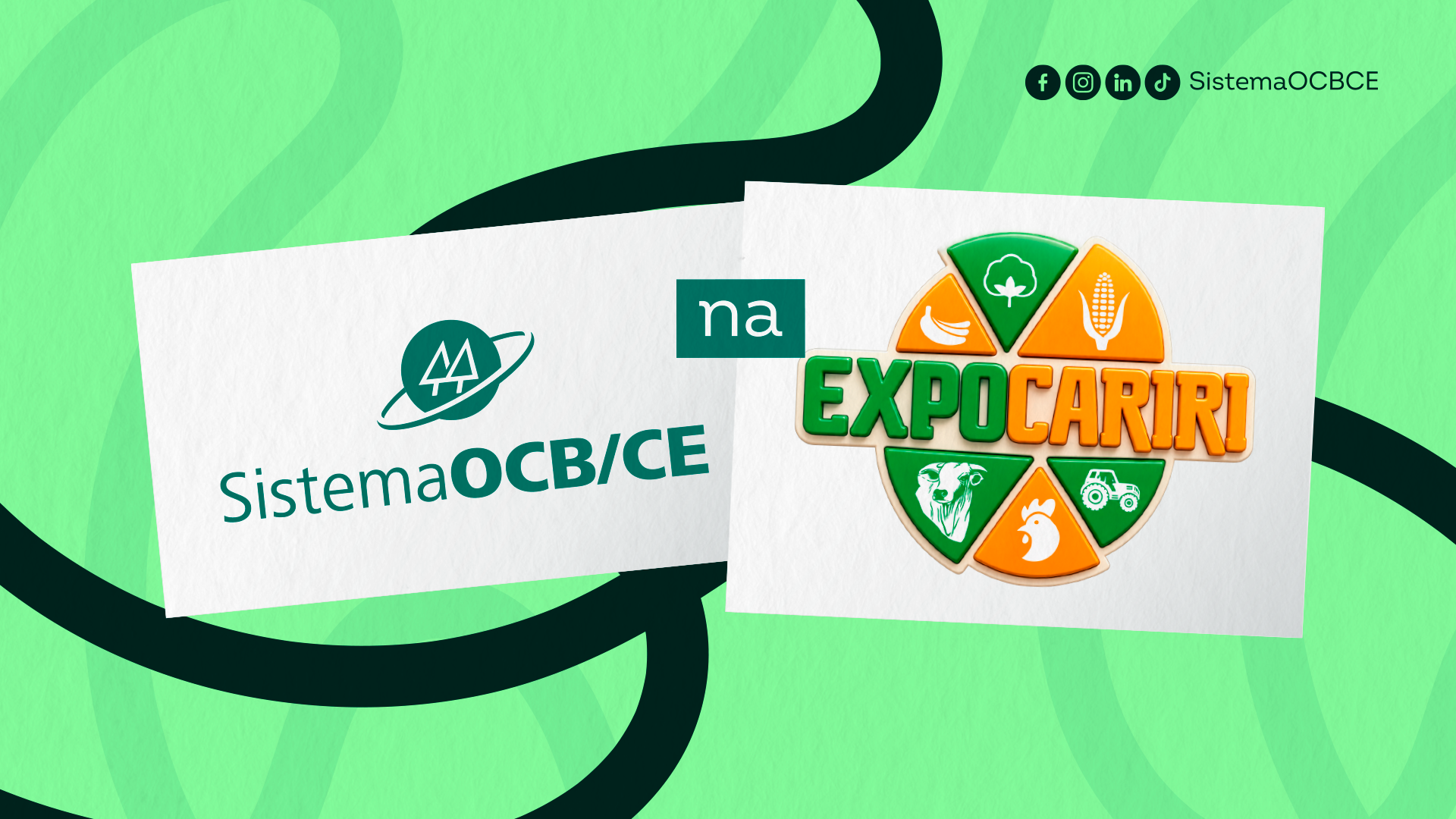 Sistema OCB/CE leva o cooperativismo à Expocariri 2026